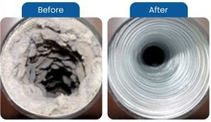 Dryer vent cleaning
